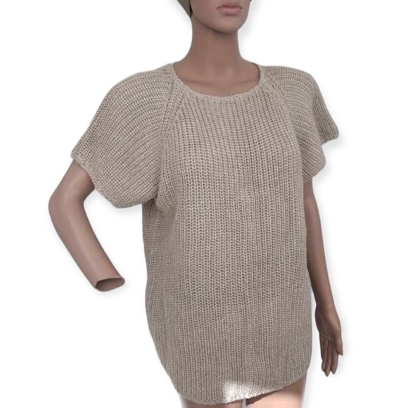 Liz Claiborne Silk Rayon Sweater 80s 90s New Old Stock L - Picture 2 of 6